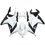 0254 Fairing Kawasaki Ninja 300 Ex300R 2013 2014 Cowlings White Black